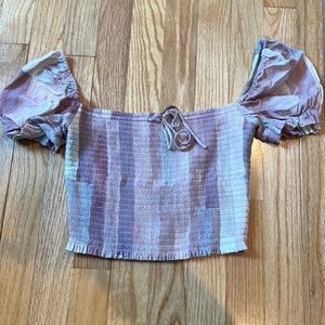 Wilfred smocked blouse